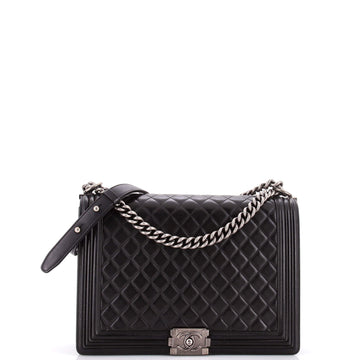Chanel Boy Flap Bag Quilted Lambskin