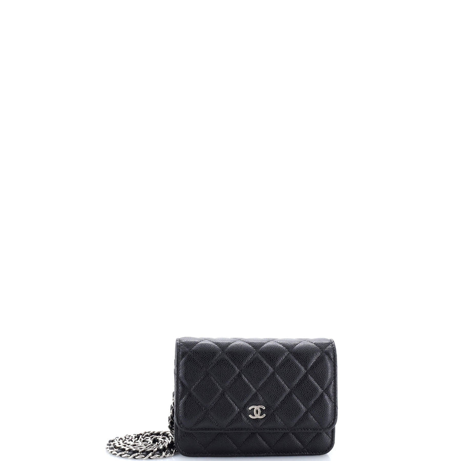 Chanel Wallet On Chain Quilted Caviar