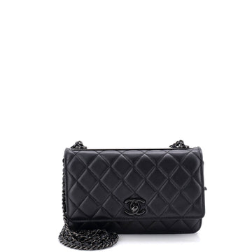 Chanel So Black Trendy Cc Wallet On
