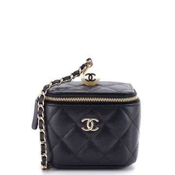 Chanel Classic Pearl Vanity Case With