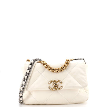 Chanel 19 Flap Bag Quilted Leather