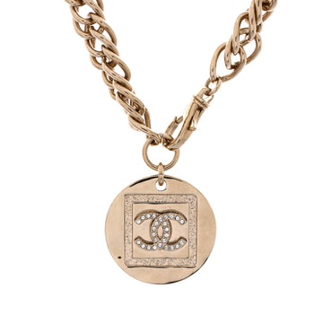 Chanel Cc Round Charm Chain Choker