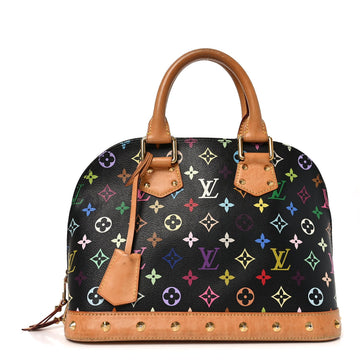Louis Vuitton Multicolor Alma Pm Black