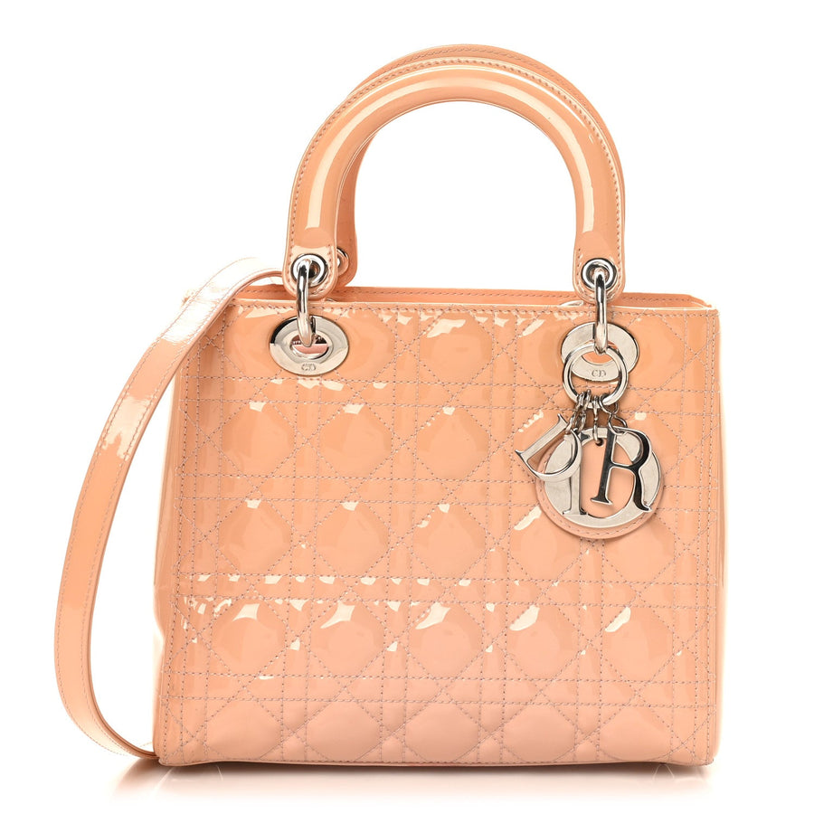 Christian Dior Patent Cannage Medium