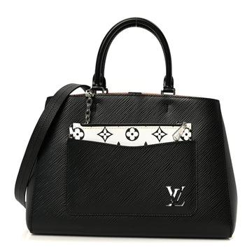 Louis Vuitton Epi Marelle Tote Mm Black