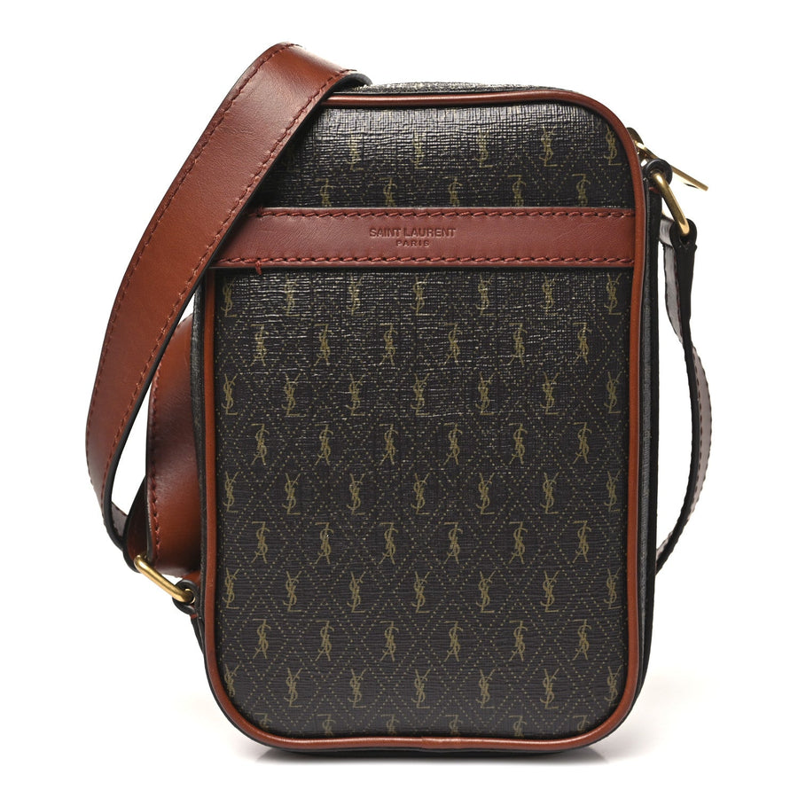 Saint Laurent Canvas Smooth Calfskin Le