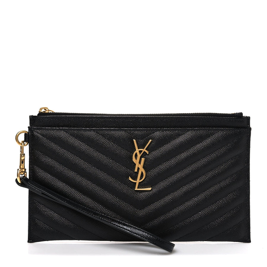 Saint Laurent Grain De Poudre Chevron