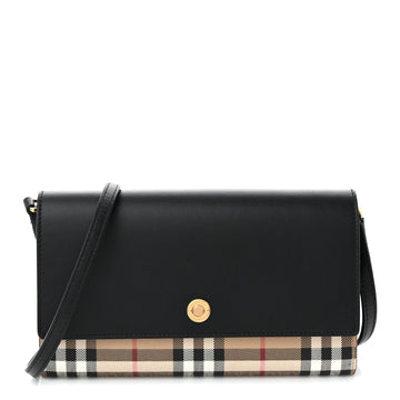 Burberry Calfskin Vintage Check Hannah