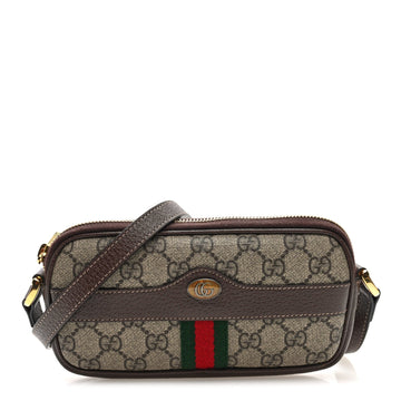 Gucci Gg Supreme Web Mini Ophidia Bag
