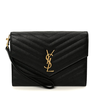 Saint Laurent Grain De Poudre Matelasse
