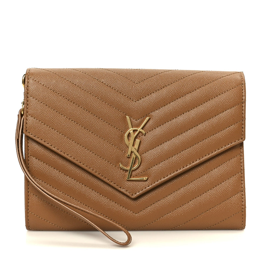 Saint Laurent Grain De Poudre Matelasse