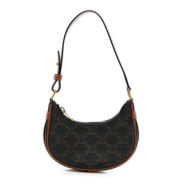 Celine Canvas Calfskin Mini Ava Triomphe