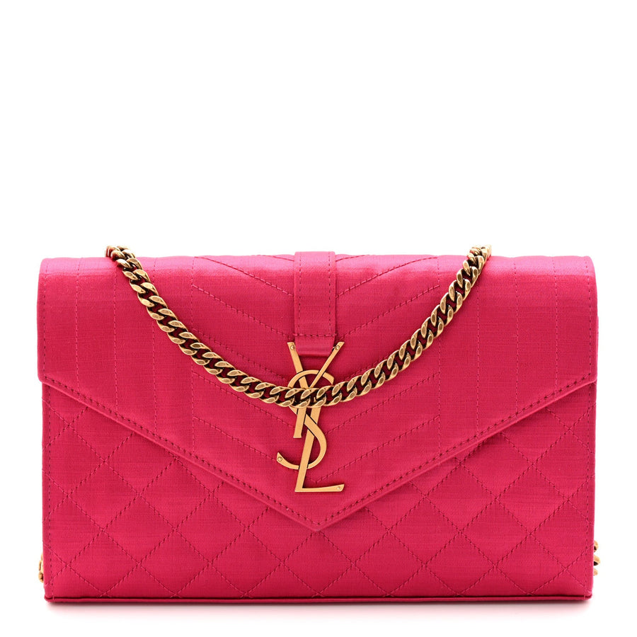 Saint Laurent Satin Mixed Matelasse
