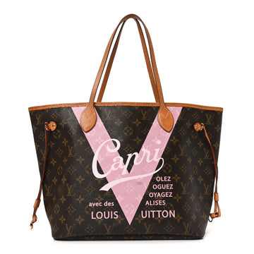 Louis Vuitton Sydney V Neverfull Mm Rose