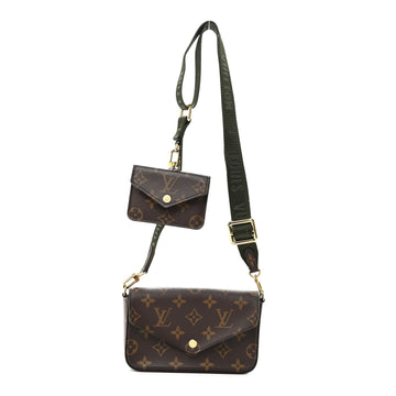 Louis Vuitton Felicie Strap & Go Kaki