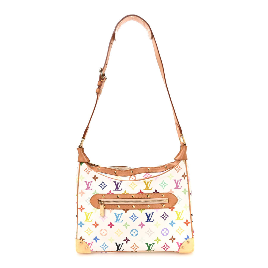 Louis Vuitton Multicolor Boulogne White
