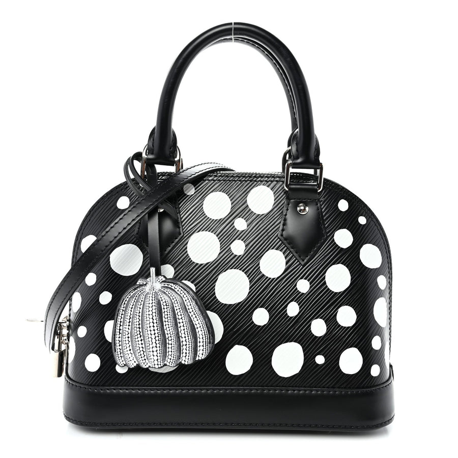 Louis Vuitton X Yk Epi Alma Bb Black