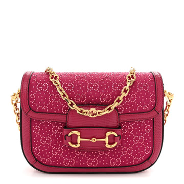 Gucci Canvas Calfskin Crystal Gg