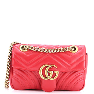 Gucci Gg Marmont Flap Bag Matelasse