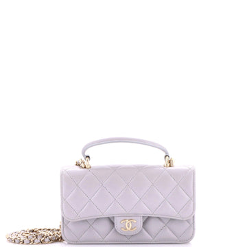 Chanel Classic Top Handle Flap Phone