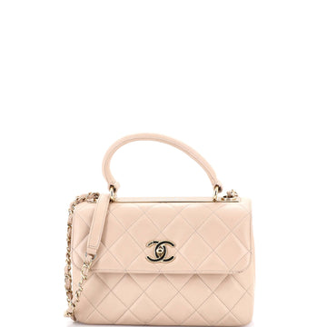 Chanel Trendy Cc Top Handle Bag Quilted