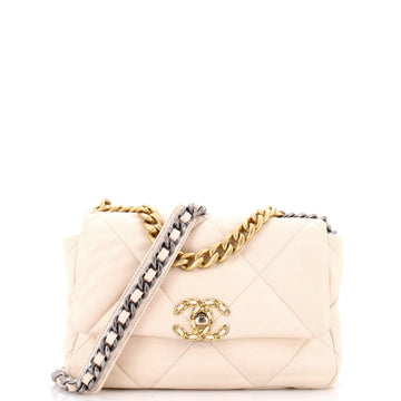 Chanel 19 Flap Bag Quilted Leather
