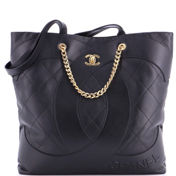 Chanel Club Monaco Shopping Tote Quilted