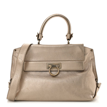 Salvatore Ferragamo Metallic Grained