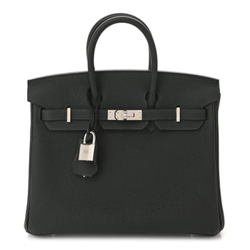 Hermes Togo Birkin 25 Vert Fonce