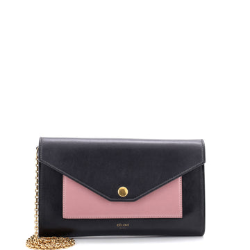 Celine Pocket Envelope Shoulder Bag