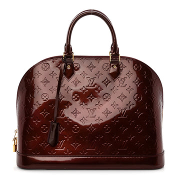 Louis Vuitton Vernis Alma Gm Rouge
