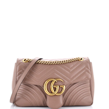 Gucci Gg Marmont Flap Bag Matelasse