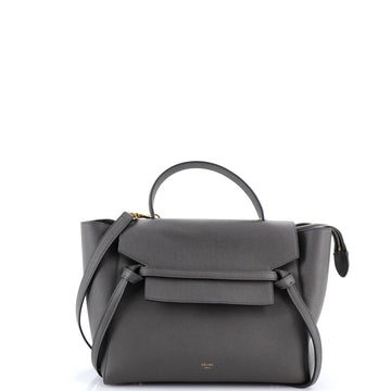Celine Belt Bag Textured Leather Mini