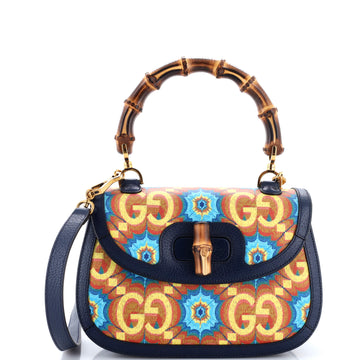 Gucci Bamboo Top Handle Bag Kaleidoscope