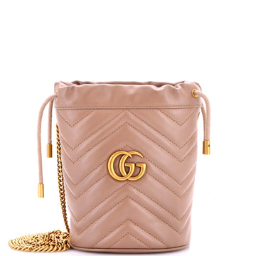 Gucci Gg Marmont Bucket Bag Matelasse