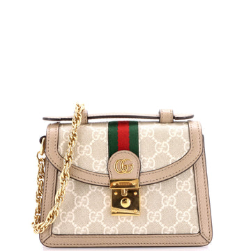 Gucci Ophidia Flap Top Handle Bag Gg