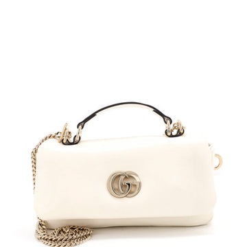 Gucci Gg Milano Top Handle Bag Leather