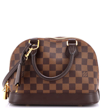 Louis Vuitton Alma Handbag Damier Bb