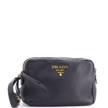 Prada Double Zip Camera Bag Vitello