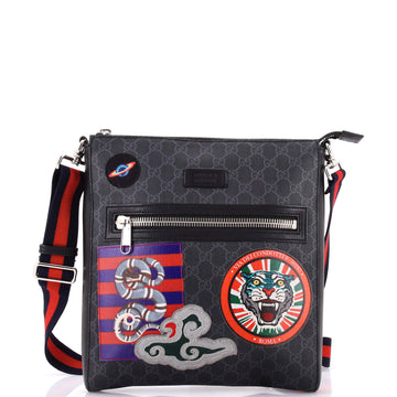 Gucci Night Courrier Zip Messenger Gg