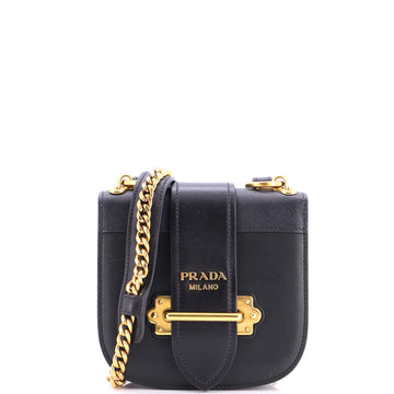 Prada Cahier Chain Rounded Crossbody Bag