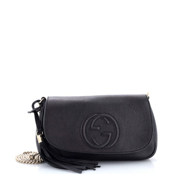Gucci Soho Chain Crossbody Bag Leather