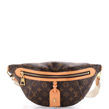 Louis Vuitton High Rise Bum Bag Canvas