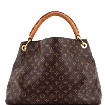 Louis Vuitton Artsy Handbag Canvas Mm