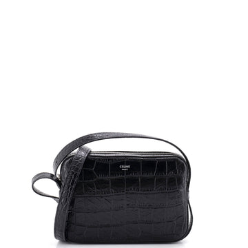 Celine Horizontal Phone Pouch Crocodile