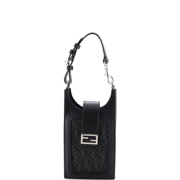 Fendi Phone Holder Bag Zucca Canvas And