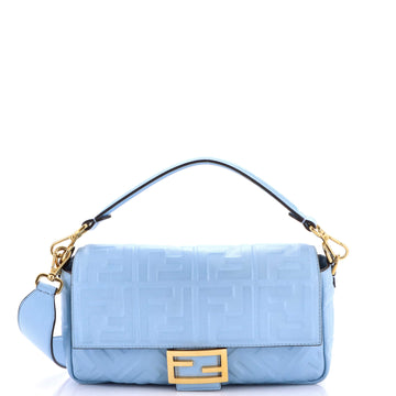 Fendi Baguette Nm Bag Zucca Embossed