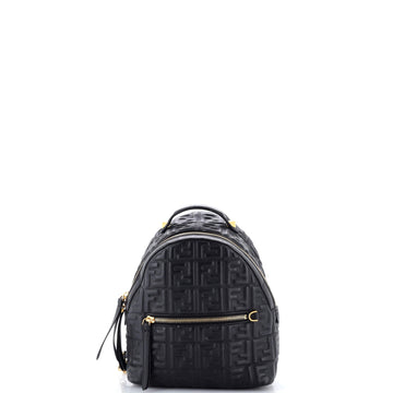 Fendi By The Way Backpack Zucca Embossed