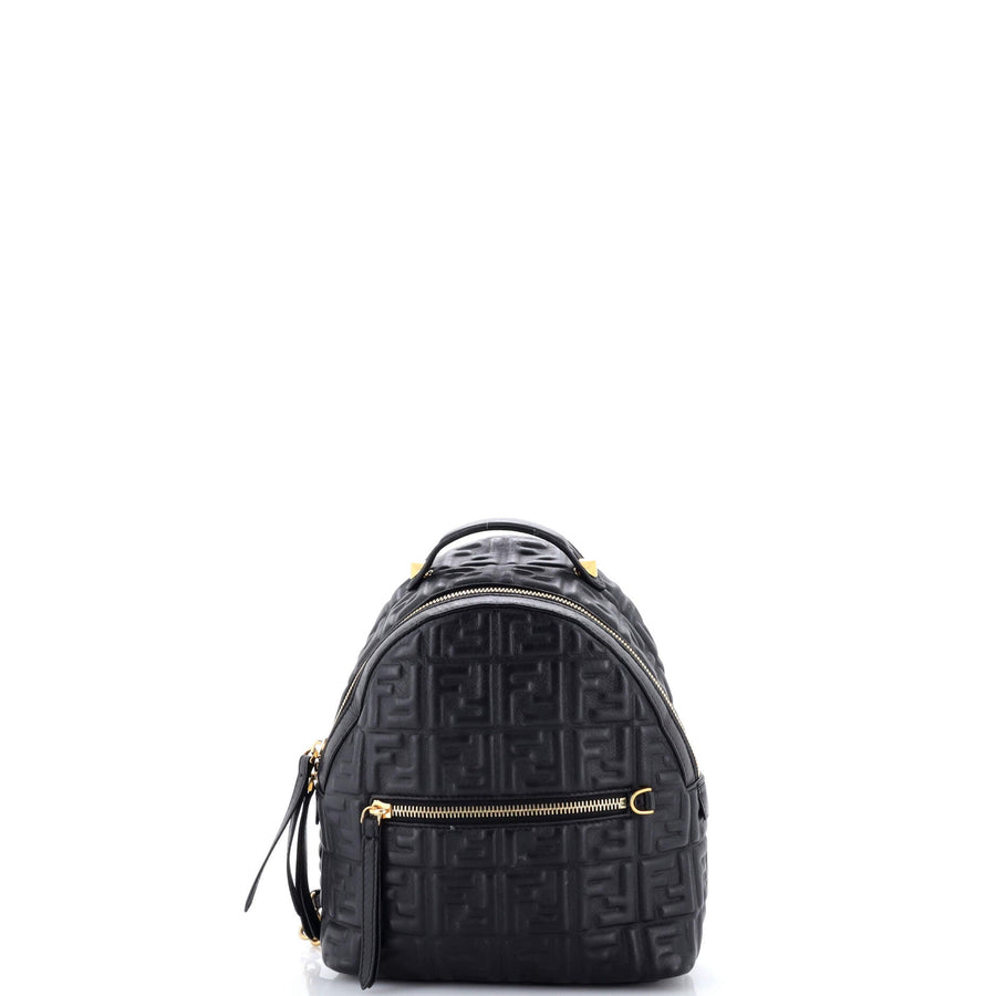 Fendi By The Way Backpack Zucca Embossed