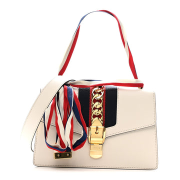 Gucci Calfskin Small Sylvie Shoulder Bag